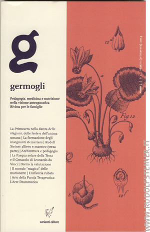 Germogli, Rivista di pedagogia antroposofica - Anno V, N 1° - Marzo 2014