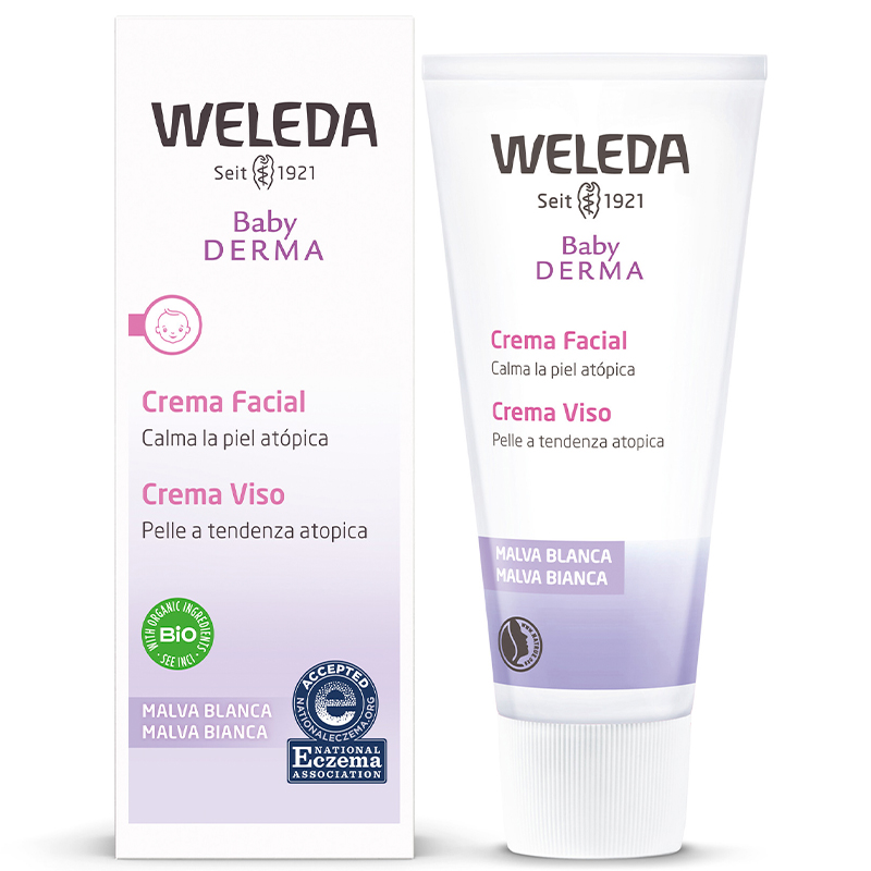 Crema viso alla Malva Bianca - Baby Derma