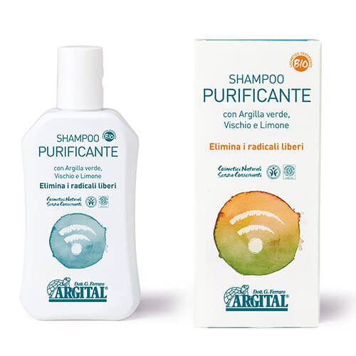 Shampoo Purificante (argilla verde, vischio e limone)