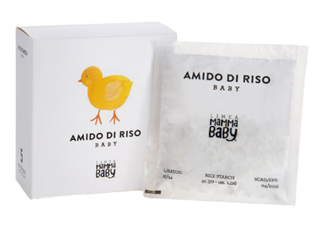 Amido di riso per il bagnetto - Linea Mamma Baby 