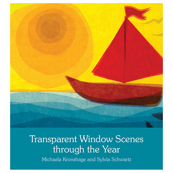 Trasparenti per finestre con scene per il corso dell'anno- Libro in lingua inglese