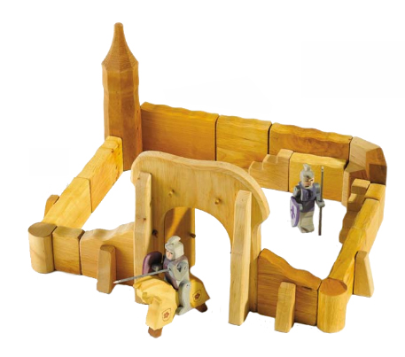 Castello in legno Ostheimer - 24 pezzi