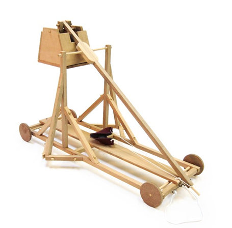 Costruisci il Trebuchet di Leonardo Da Vinci 