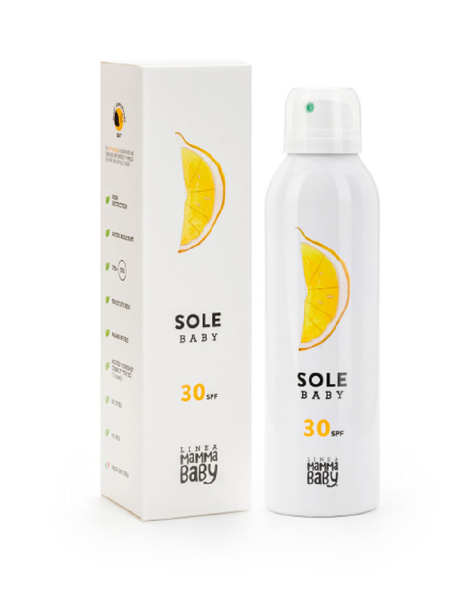 Crema protezione solare 30 Spray per bambini - Sole Baby SPF30