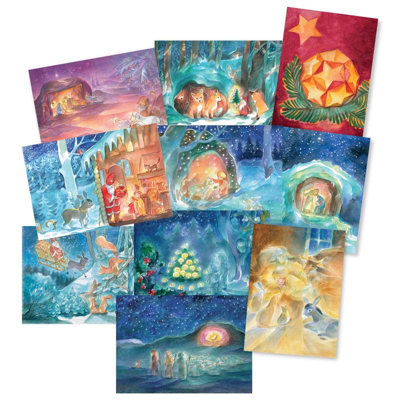 Cartoline - La Notte Santa - set 10 soggetti
