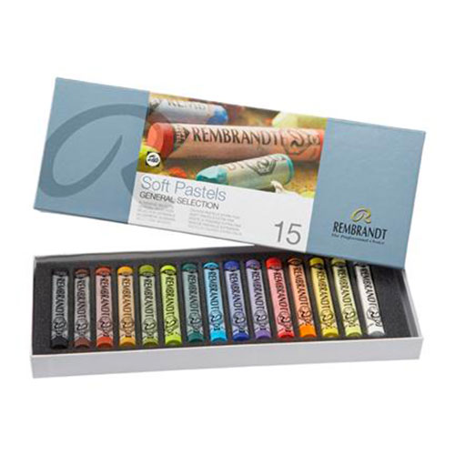 Pastelli morbidi - Rembrandt Artists Soft Pastels - 15 colori 