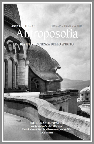 Antroposofia - Rivista di scienza dello spirito - Gennaio Febbraio 2018  