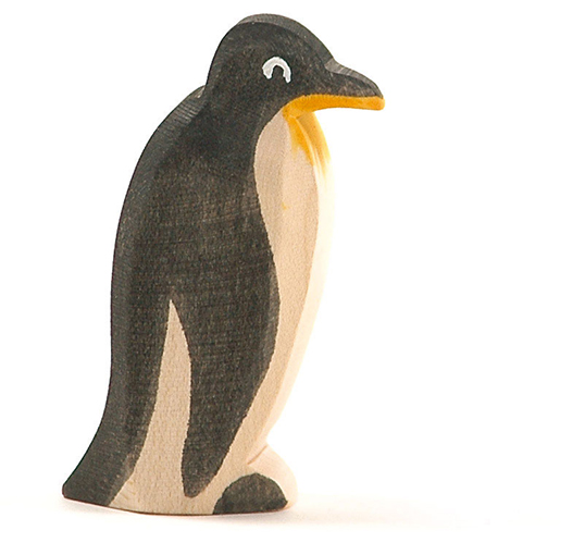 Pinguino in legno