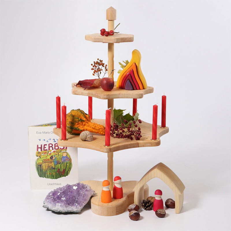 Albero in legno da decorare (Angolo delle stagioni, festività, compleanno)