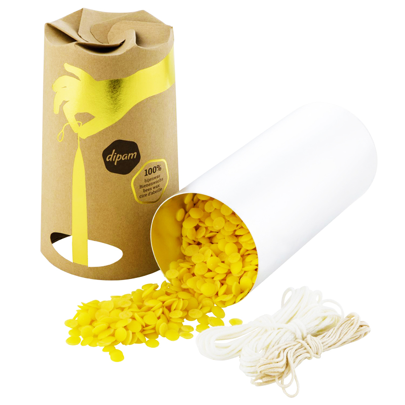 Kit per fare le candele di cera d'api - 600gr di cera