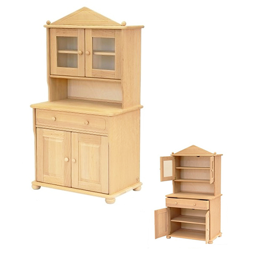 Credenza in legno per la cucina dei bambini