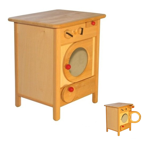 Lavatrice in legno per bambini -  -  - Shop