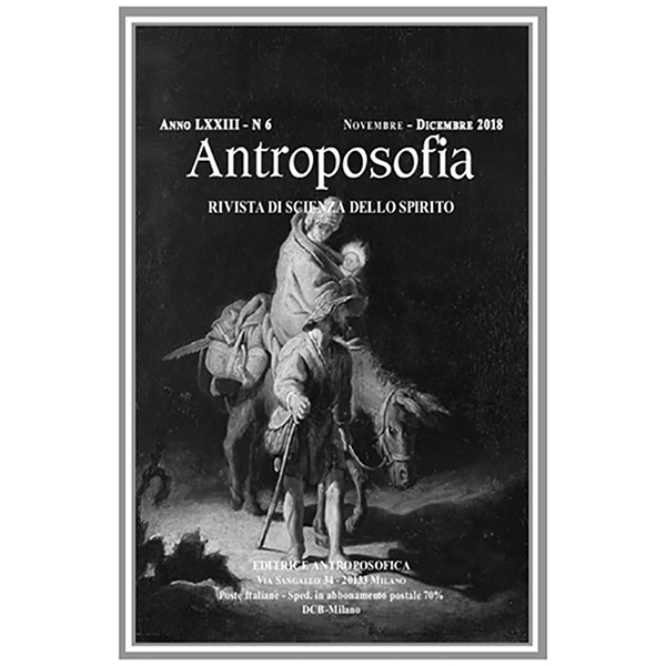 Antroposofia - Rivista di scienza dello spirito - Novembre Dicembre 2018