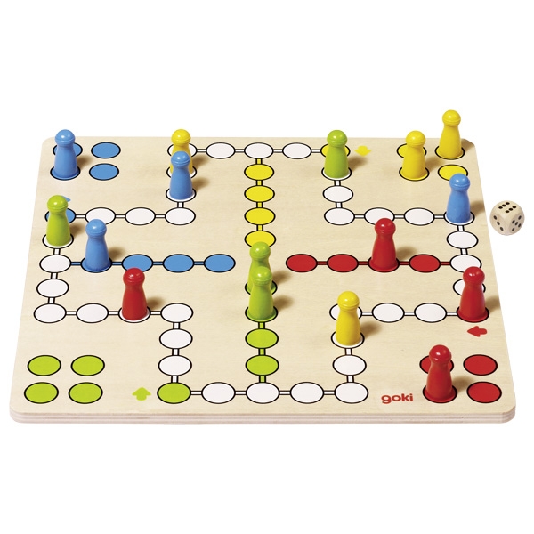 Ludo Non Ti arrabbiare. Gioco da tavolo (2-4 giocatori)