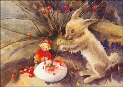 Cartolina: La Pasqua sta arrivando