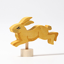 Figura decorativa - Coniglio che salta 