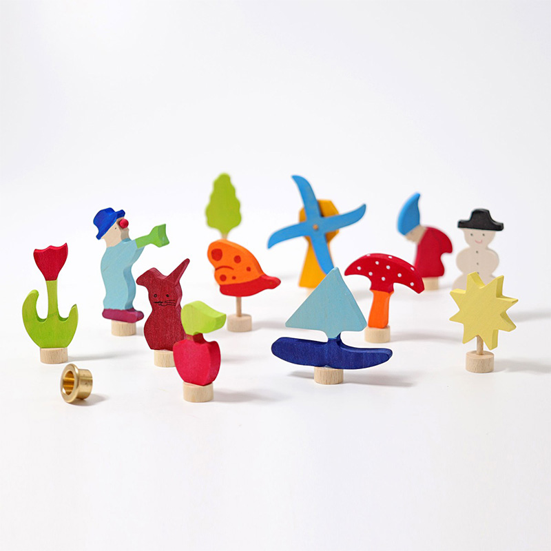 Set Figure decorative - Le quattro stagioni