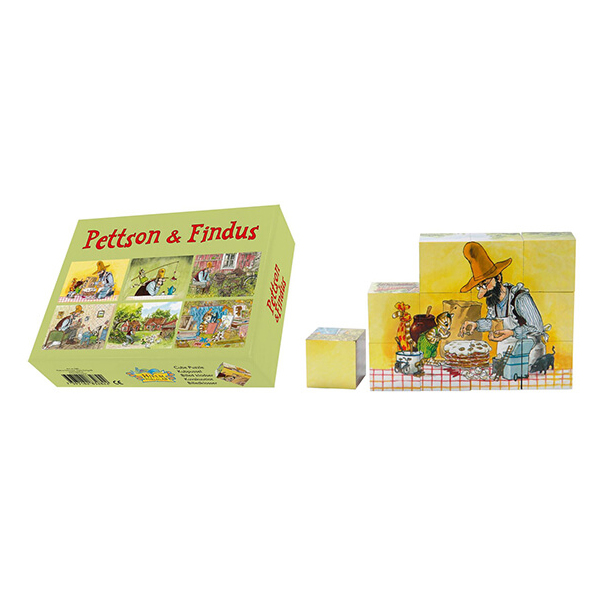 Puzzle a cubetti - Pettson e Findus