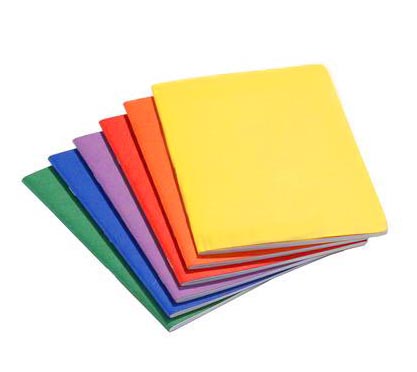 Quaderno colorato piccolo verticale con veline 16×21 cm - Mercurius -   -  - Shop