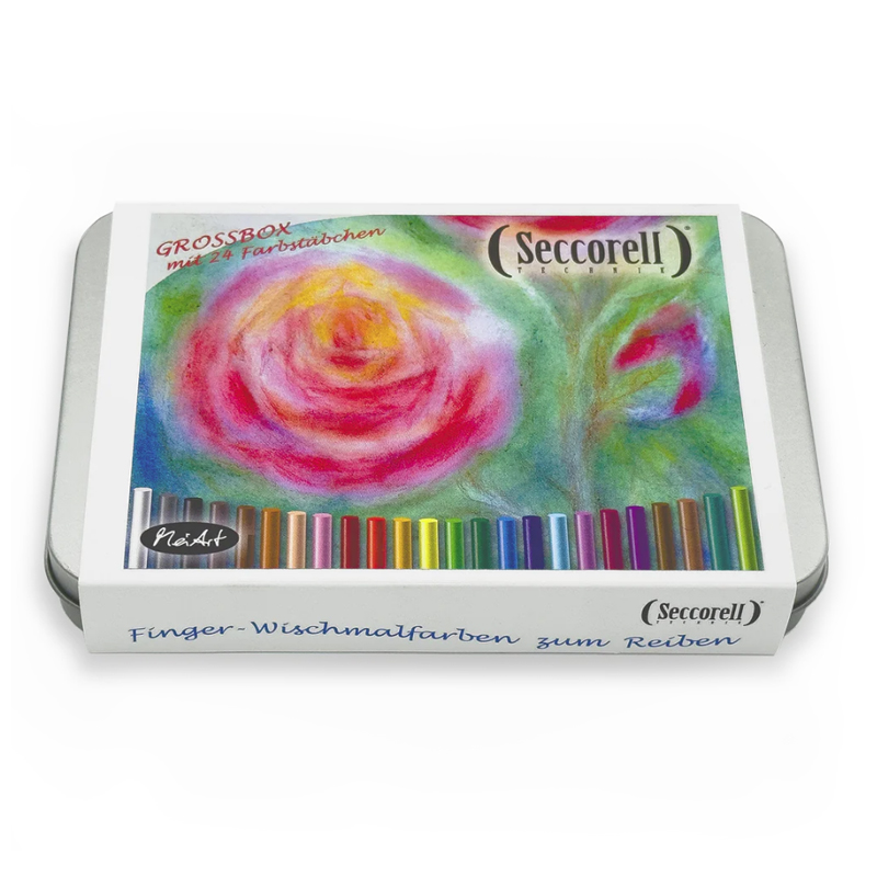 Seccorell per disegnare - scatola da 24 colori