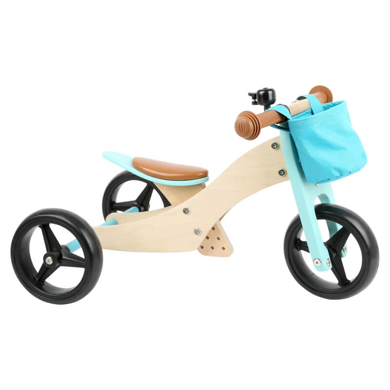Triciclo in legno per bambini 