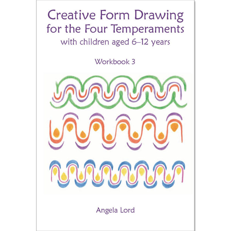 Creativo disegno di forme i quattro temperamenti con bambini da 6-12 - Testo in lingua inglese