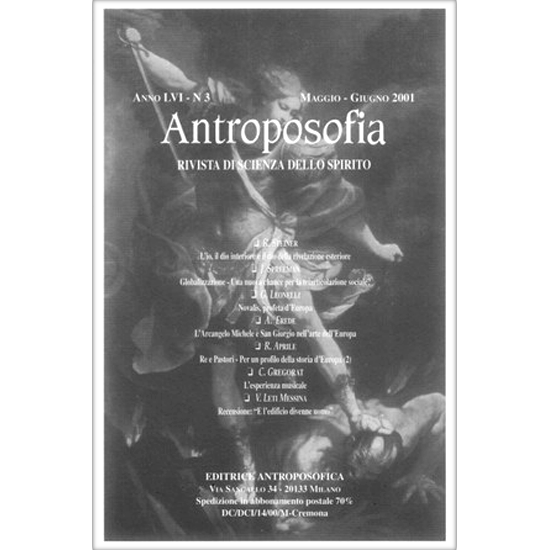 Antroposofia - Rivista di scienza dello spirito - Maggio Giugno 2001