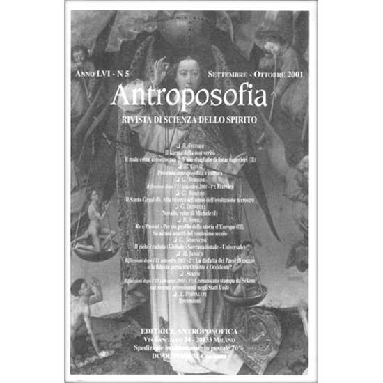 Antroposofia - Rivista di scienza dello spirito - Settembre Ottobre 2001