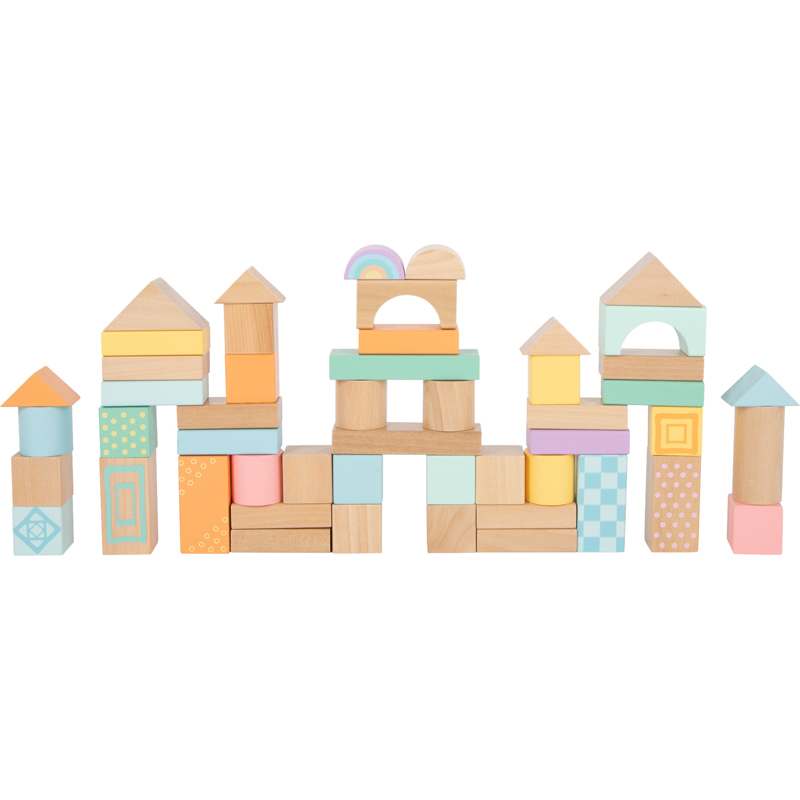 Fustino - Costruzioni piccole colori pastello