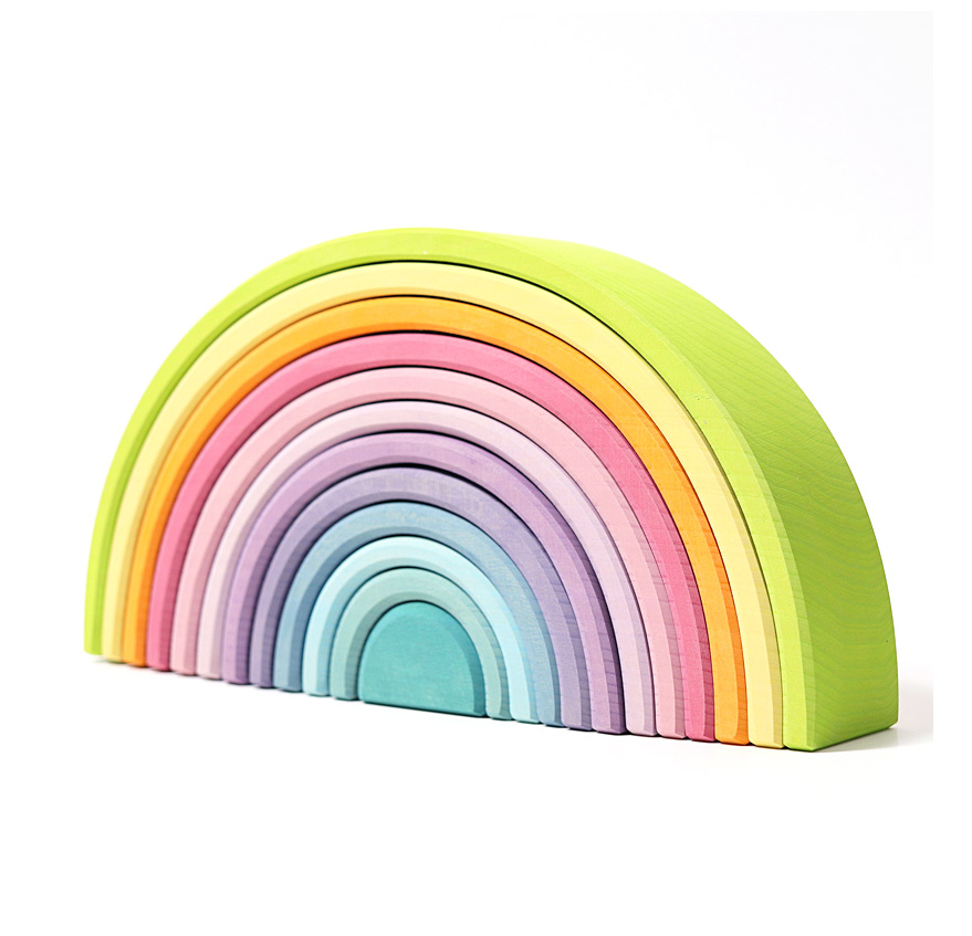 Arco dei colori - grande 38cm - colori pastello - Grimm's 