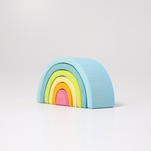 Cubotti Matrioska arcobaleno per bambini piccoli - Grimm's -   -  - Shop