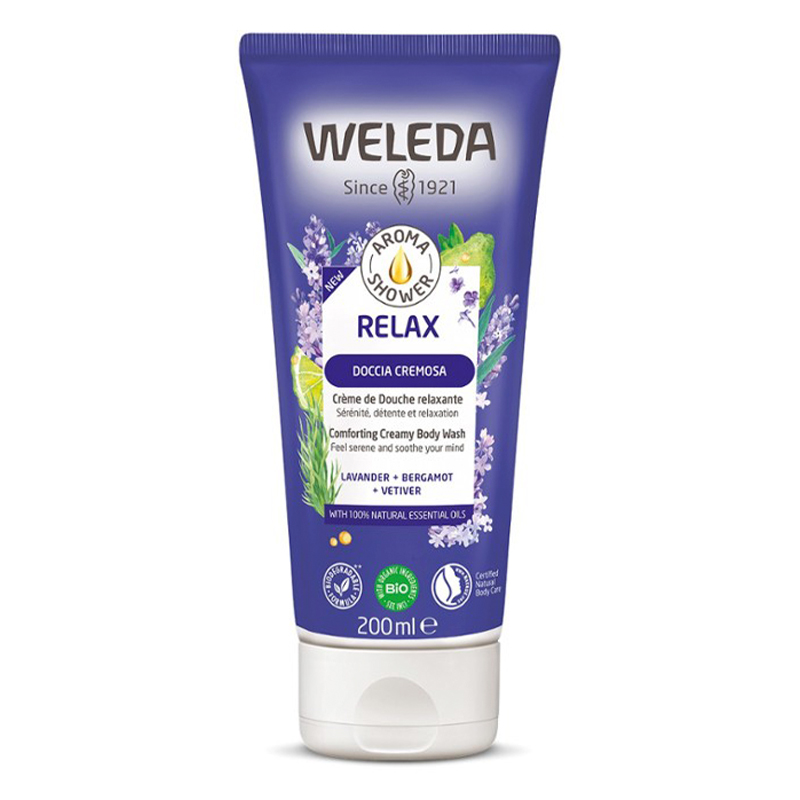 Doccia Gel Aroma Relax - Lavanda, Bergamotto, Vetiver