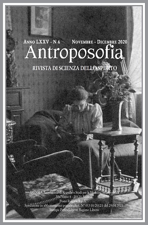 Antroposofia - Rivista di scienza dello spirito - Novembre Dicembre 2020