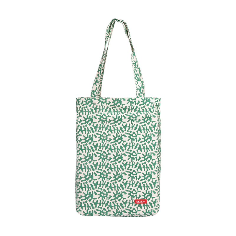 Borsa di tela con manici - Tropik green