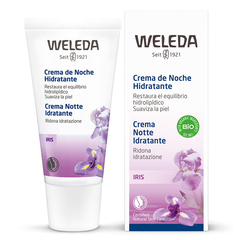 Crema Notte Idratante Iris - intensa idratazione