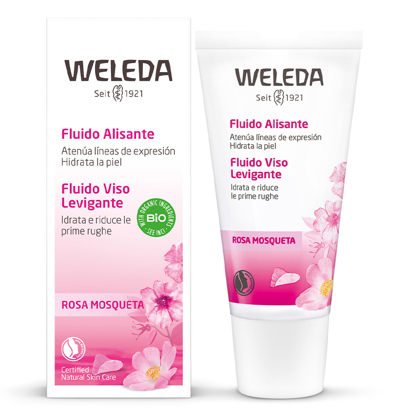 Fluido Viso Levigante alla Rosa Mosqueta