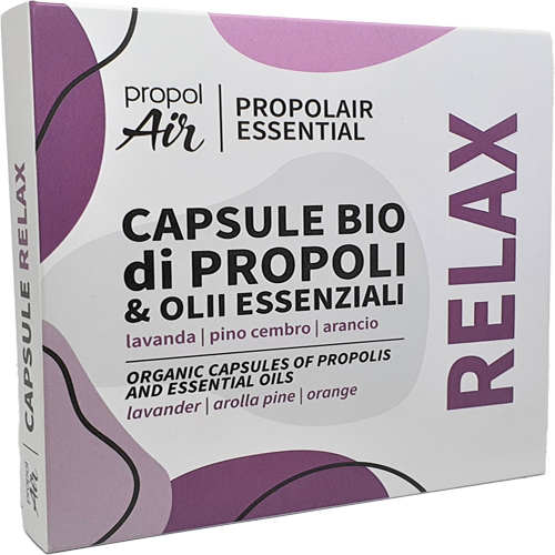 Capsule BIO propoli e oli essenziali diffusore Propolair - RELAX