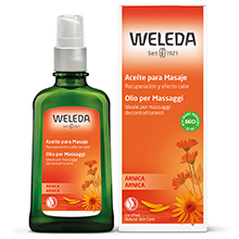 Olio massaggi all'Arnica, flacone da 50 ml