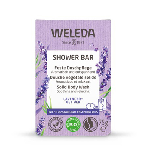 Bagno doccia solido Lavanda e Vetiver - Rilassante e distensivo