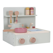 Cucina piccola legno mini - con accesori