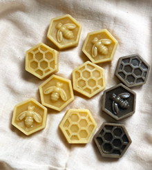 Monete di cera d'api da sciogliere - con propoli