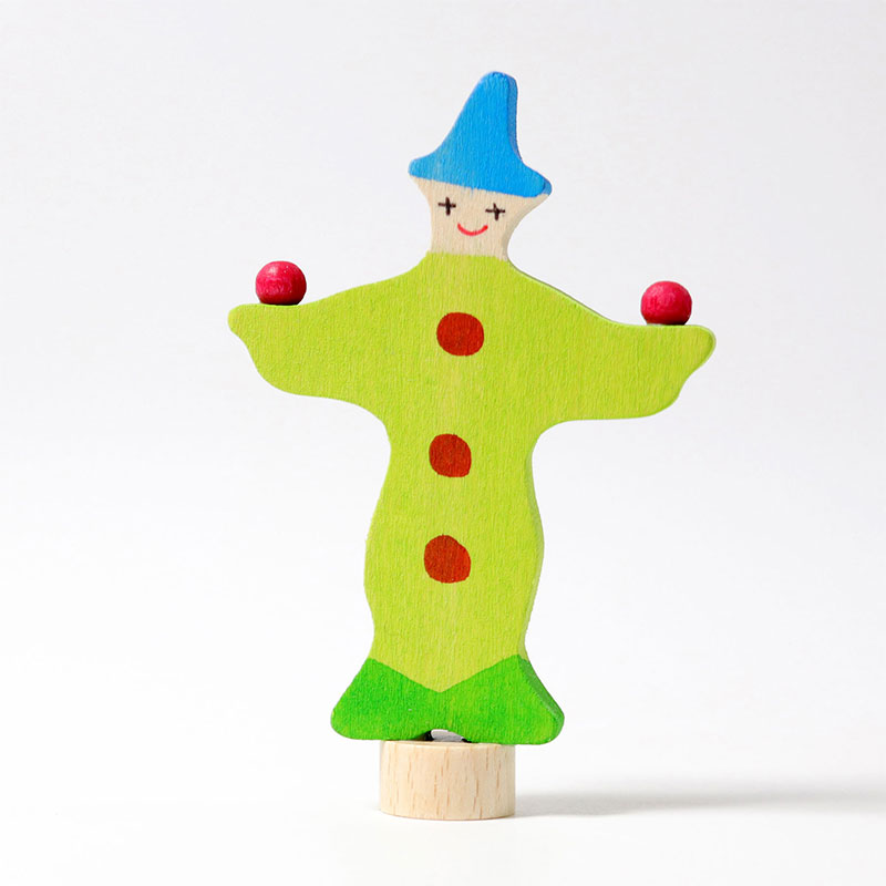 Figura decorativa - Clown giocoliere