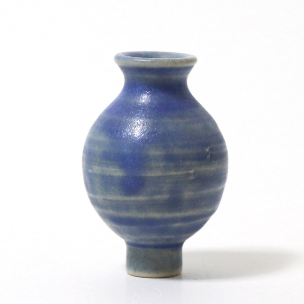 Figura decorativa - Vaso blu lavanda 