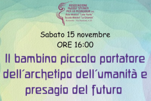 Il bambino piccolo portatore dell'archetipo dell'umanità e presagio del futuro