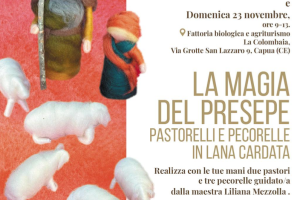 La magia del presepe: pastorelli e pecorelle