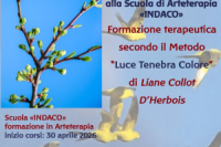 Pittura ad acquerello e carboncino