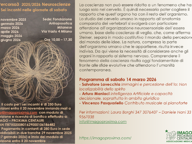 Percorso3: Neuroscienze