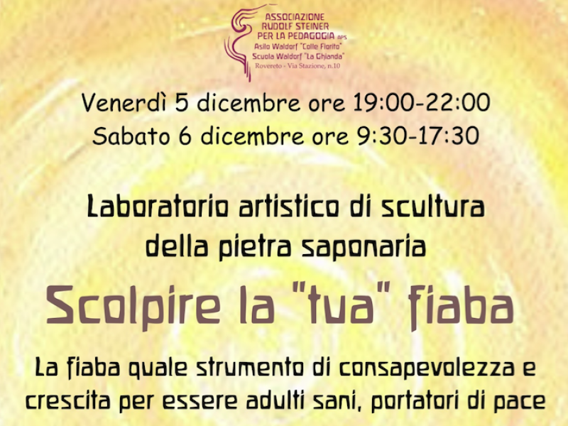  Scolpire la "tua" fiaba 