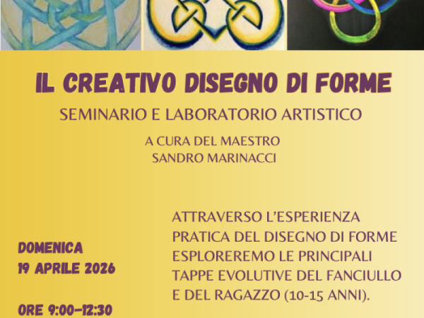Il creativo disegno di forme