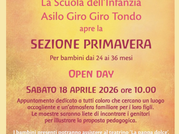 Open day Sezione Primavera
